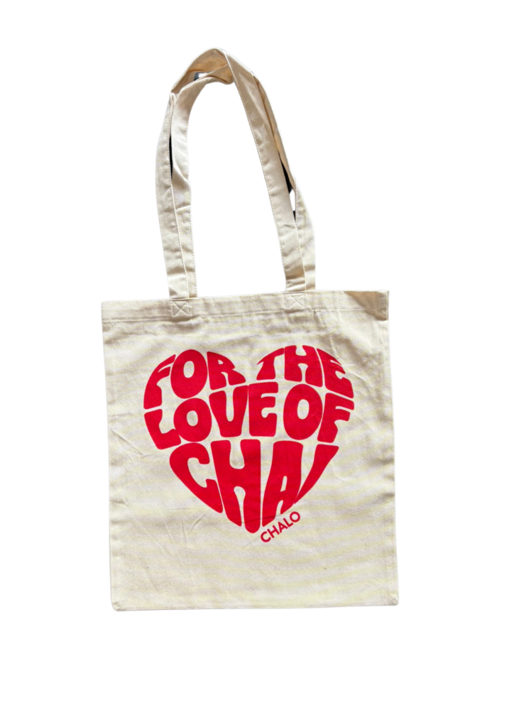 Totebag - Chalo - For The Love of Chai
